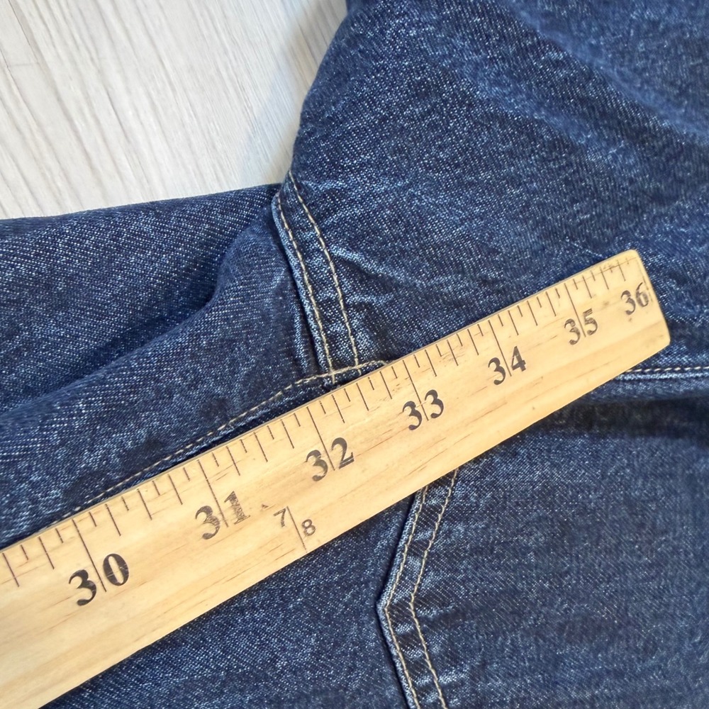 NWT Citizens of Humanity Petra Pleated Trouser Jeans 31 Eden Dark Wash Wide Leg - Picture 14 of 14